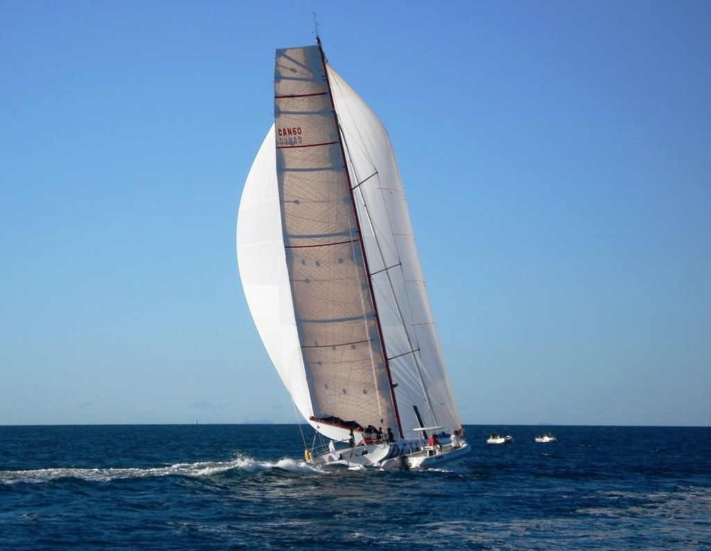 OCanada avoids fishing boats - Auckland - Denarau, Fiji Race © Colin Preston